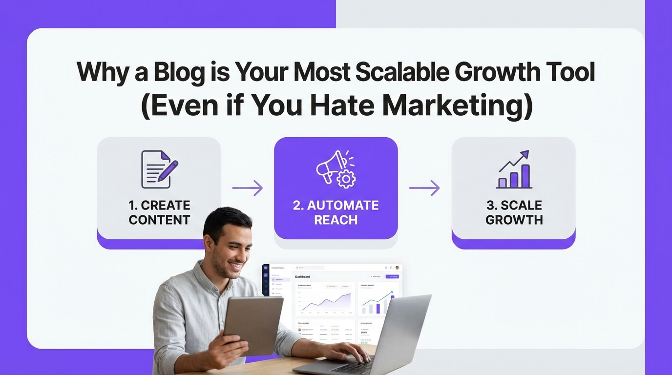 Why a Blog is Your Most Scalable Growth Tool (Even if You Hate Marketing)